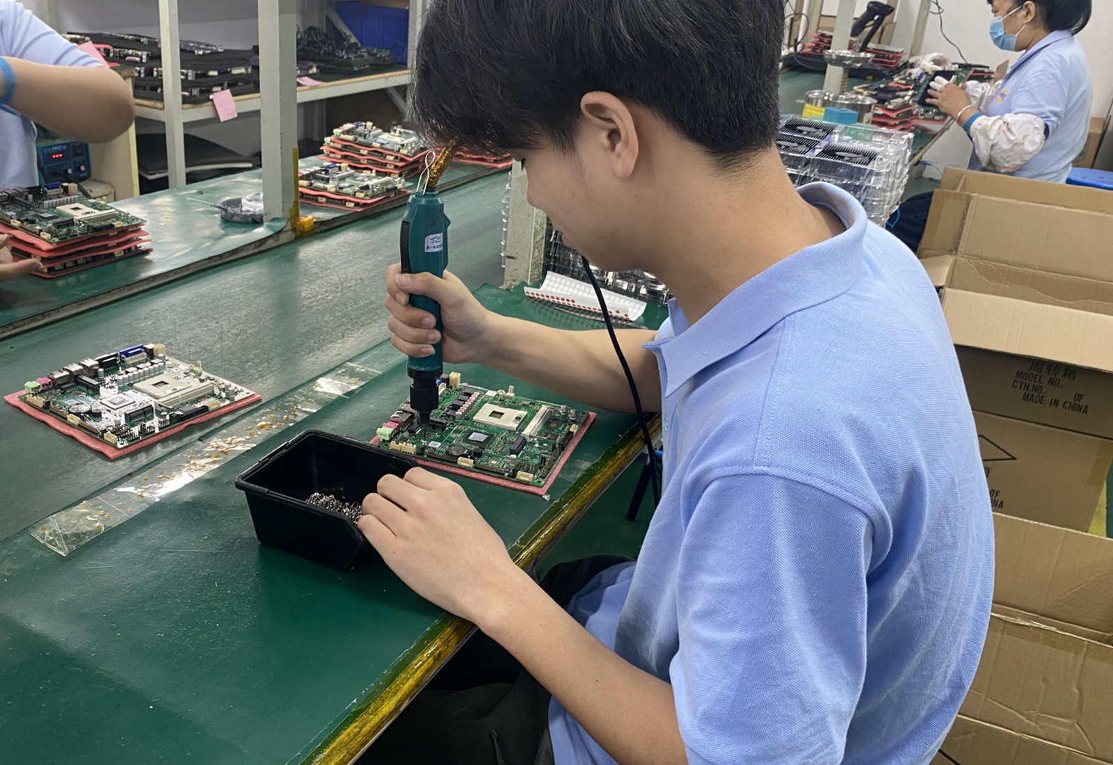 产品结构组装